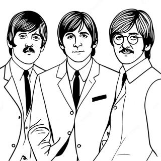 Dessin A Colorier Des Beatles 24895-22808