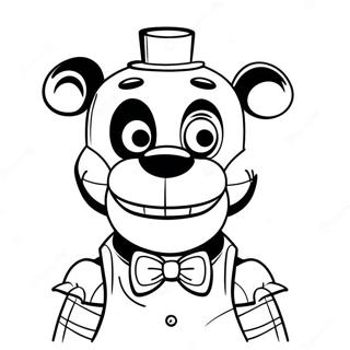 Dessin A Colorier De La Marionnette Fnaf Effrayante 24946-22849