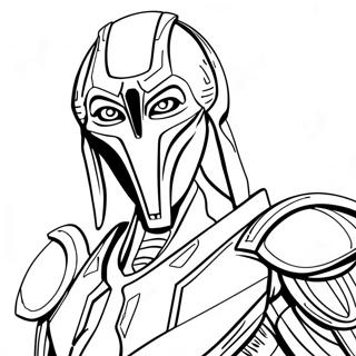 Page A Colorier General Grievous 24995-22887