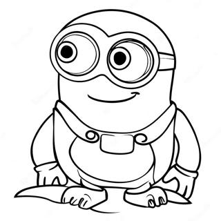 Page A Colorier Un Minion Violet Aventurier 25166-23027