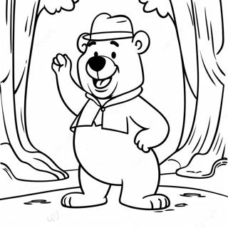 Page A Colorier De Yogi Bear 25215-23063