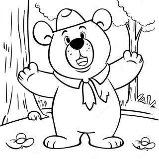 Page A Colorier De Yogi Bear 25215-23064