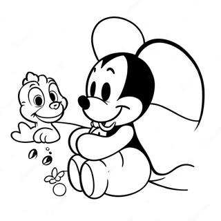 Page A Colorier De Bebe Disney 25235-23080