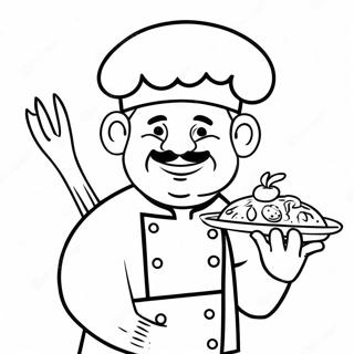 Page A Colorier Chef 25285-23119