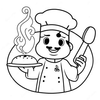 Page A Colorier Chef 25285-23120