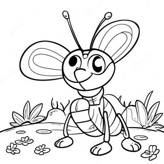 Page A Colorier La Vie Dun Insecte 25315-23144