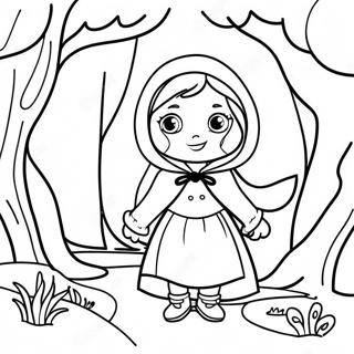 Page A Colorier Le Petit Chaperon Rouge 25335-23157