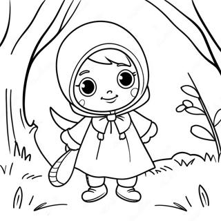 Page A Colorier Le Petit Chaperon Rouge 25335-23158