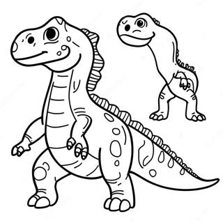 Fossile De Dinosaure Pages À Colorier