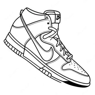 Page A Colorier De Nike Dunks 25485-23278