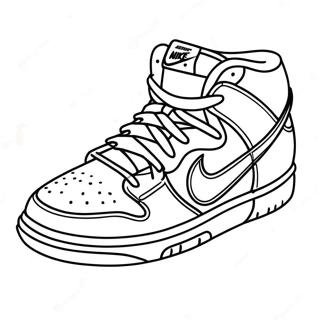 Page A Colorier De Nike Dunks 25485-23467