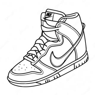 Page A Colorier Des Nike Dunks Colores 25486-23282