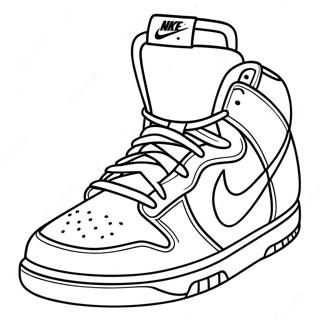 Page A Colorier Des Nike Dunks Colores 25486-23472