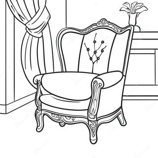 Page A Colorier Une Chaise 25495-23475