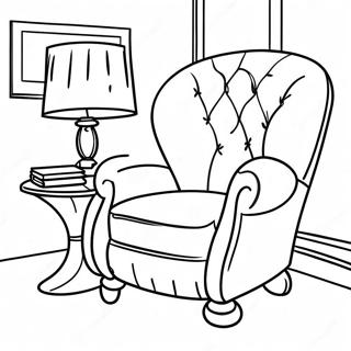 Page A Colorier Un Fauteuil Confortable 25496-23292