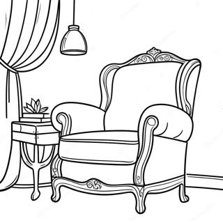 Page A Colorier Un Fauteuil Confortable 25496-23478