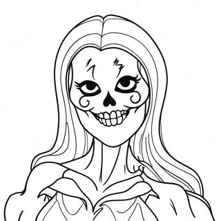 Page A Colorier Ghouliana 25505-23296