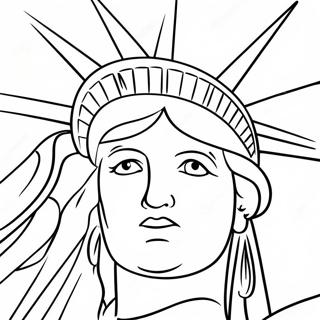 Page A Colorier La Statue De La Liberte 25535-23319