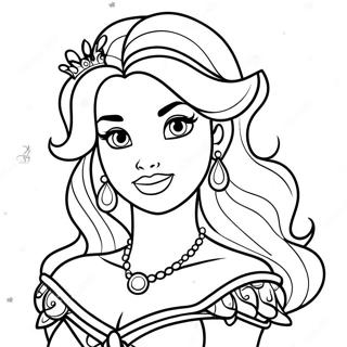 Princesse Disney Tatouée Pages À Colorier