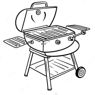 Page A Colorier Grill Bbq 25595-23367