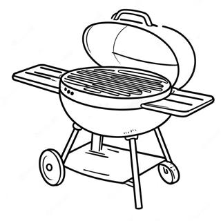 Page A Colorier Grill Bbq 25595-23553