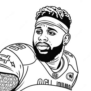 Page A Colorier Odell Beckham Jr 25625-23579