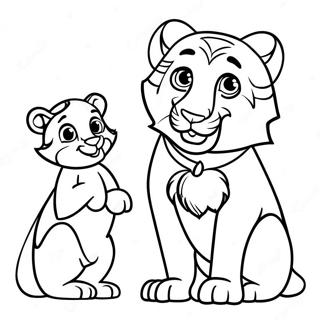 Page A Colorier De Jasmine Et Rajah 25706-23635