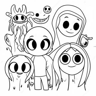 Page A Colorier Personnages Creepypasta 25806-23714