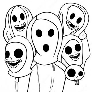 Page A Colorier Personnages Creepypasta 25806-23716