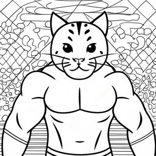 Page A Colorier Meowscles Wwe 25876-23772