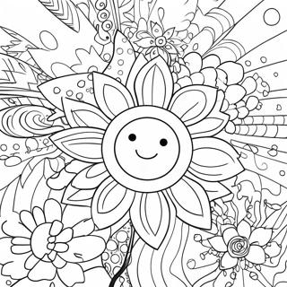 Pouvoir Des Fleurs Pages À Colorier