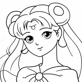 Page A Colorier Princesse Serenity Sailor Moon 26036-23898