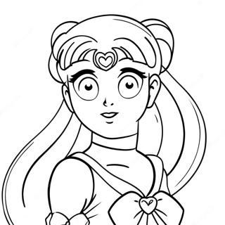 Page A Colorier Princesse Serenity Sailor Moon 26036-23899