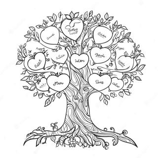 Page A Colorier Arbre Genealogique 26046-23906