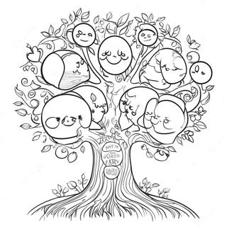 Page A Colorier Arbre Genealogique 26046-23907