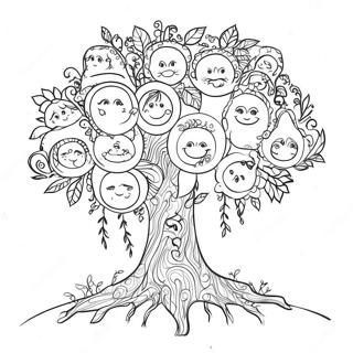 Page A Colorier Arbre Genealogique 26046-23908