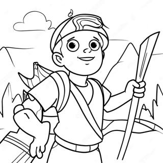 Page A Colorier Joshua Aventureux 26077-23933