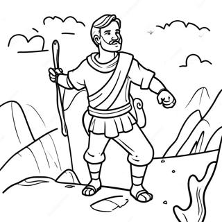 Page A Colorier Joshua Aventureux 26077-23935