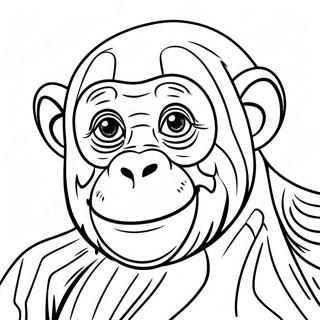 Page A Colorier Chimpanze 26096-23947