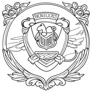 Page A Colorier Des Couleurs De La Maison Ravenclaw 26237-24062