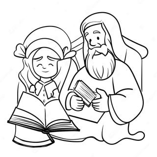 Bible De Noël Pages À Colorier