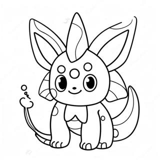 Vaporeon Page A Colorier 26442-24210