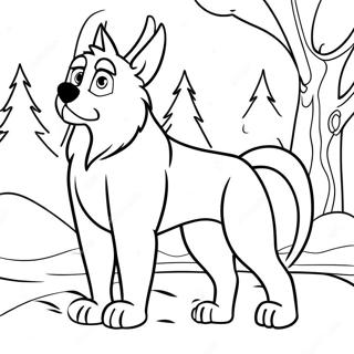 Balto Pages À Colorier