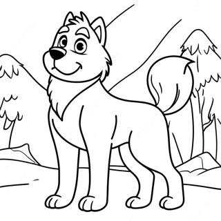 Balto Page A Colorier 26462-24227