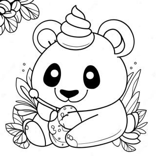 Page A Colorier Du Panda Licorne 26552-24298