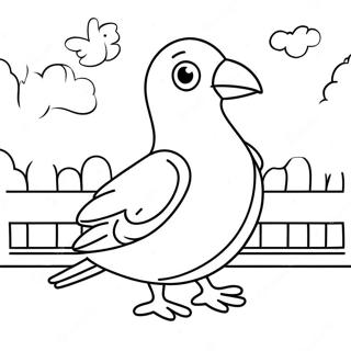 Ne Laissez Pas Le Pigeon Finir Cette Activité Pages À Colorier