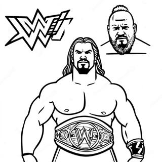 Page A Colorier Wwe 26622-24356