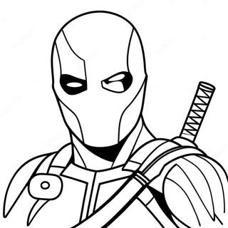 Page A Colorier Deathstroke 26632-24362