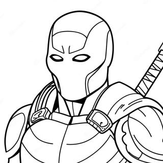 Page A Colorier Deathstroke 26632-24363