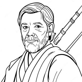 Obi Wan Kenobi Pages À Colorier